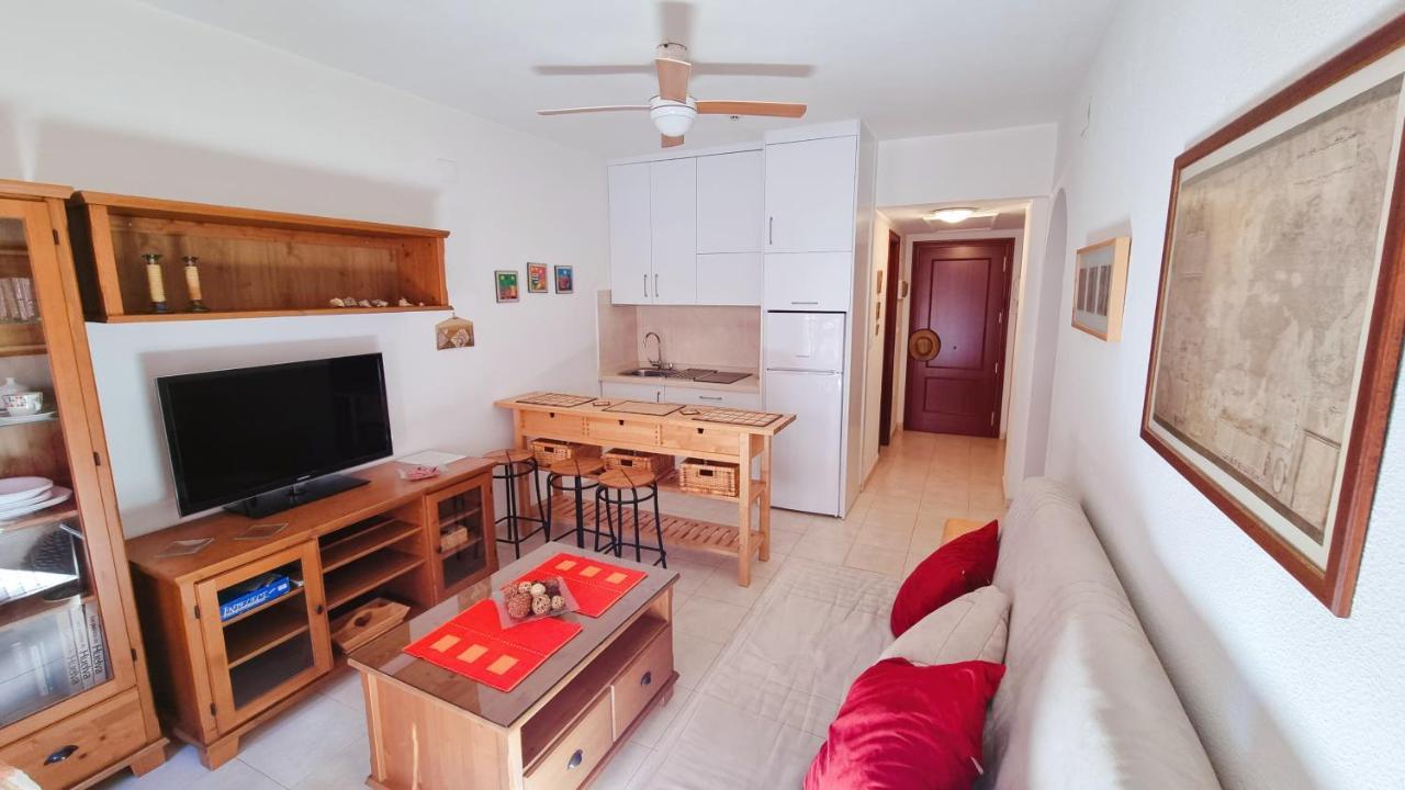 Apartamento Rojo Con Vistas Al Mar Mazagón Buitenkant foto