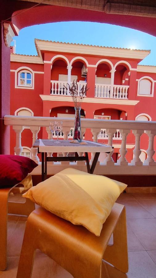 Apartamento Rojo Con Vistas Al Mar Mazagón Buitenkant foto