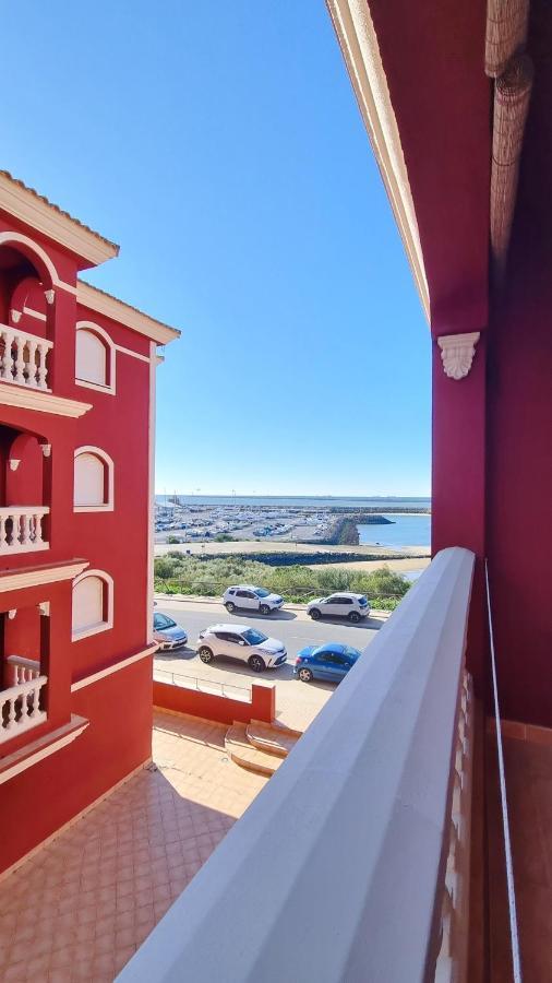 Apartamento Rojo Con Vistas Al Mar Mazagón Buitenkant foto
